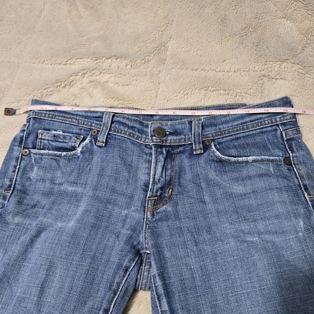 Citizens of Humanity Ingrid #200 Stretch Low Waist Flare Jeans Size 28 - Picture 11 of 16